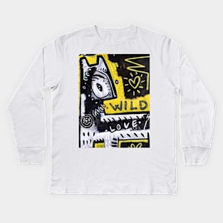 WILD LOVE Kids Long Sleeve T-Shirt